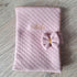 COFFRET QUEEN Coffret bébé Personnalisé  – 2 Ensembles + Couverture & 2 Doudous + protège carnet – Quantité Limitée